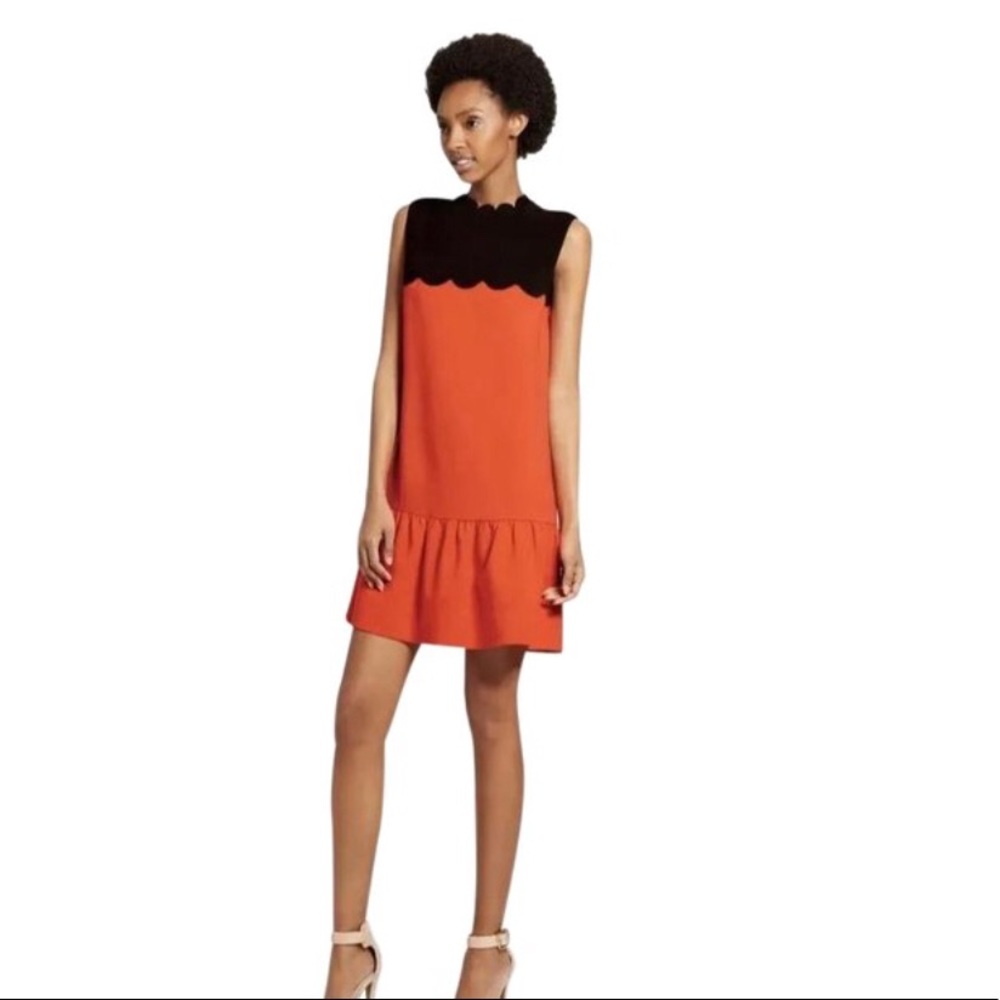 Victoria Beckham for Target Orange/Blk Dress